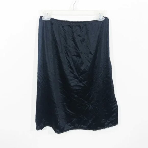 Maxwell Vintage Black Half Slip M - Picture 1 of 5